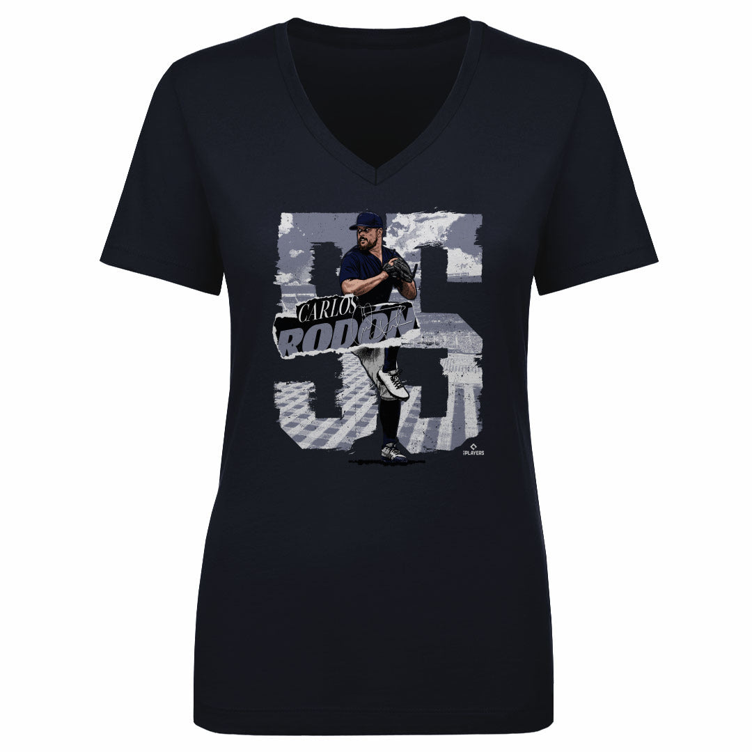 Carlos Rodon Women&#39;s V-Neck T-Shirt | 500 LEVEL