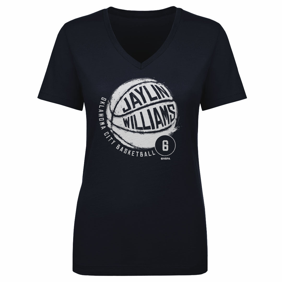 Jaylin Williams Women&#39;s V-Neck T-Shirt | 500 LEVEL