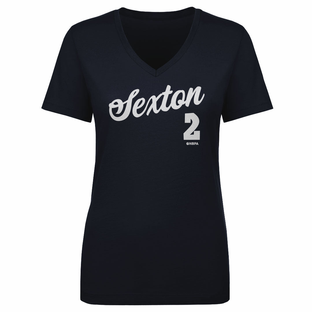 Collin Sexton Women&#39;s V-Neck T-Shirt | 500 LEVEL