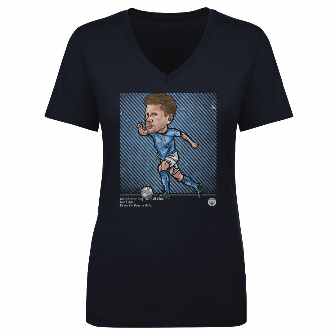 Kevin De Bruyne Women&#39;s V-Neck T-Shirt | 500 LEVEL