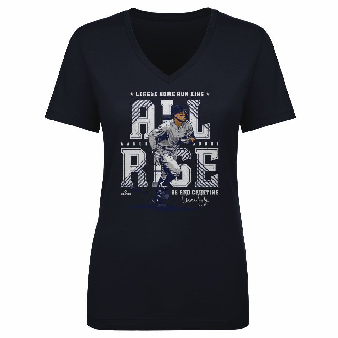 Aaron Judge Women&#39;s V-Neck T-Shirt | 500 LEVEL