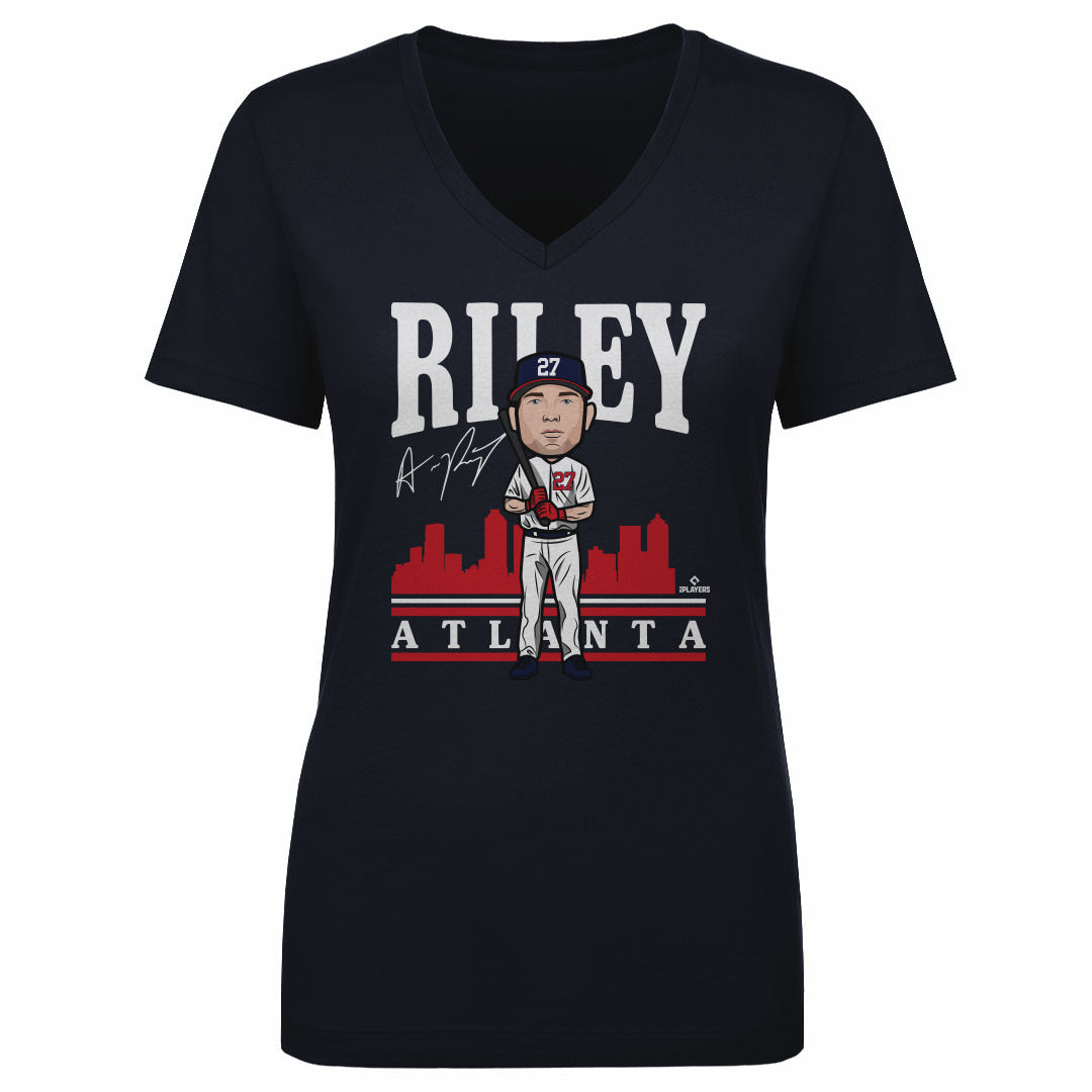 Austin Riley Women&#39;s V-Neck T-Shirt | 500 LEVEL