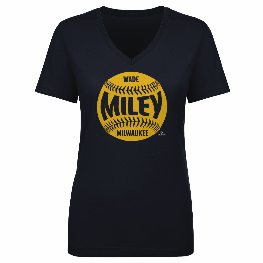 Wade Miley Women&#39;s V-Neck T-Shirt | 500 LEVEL