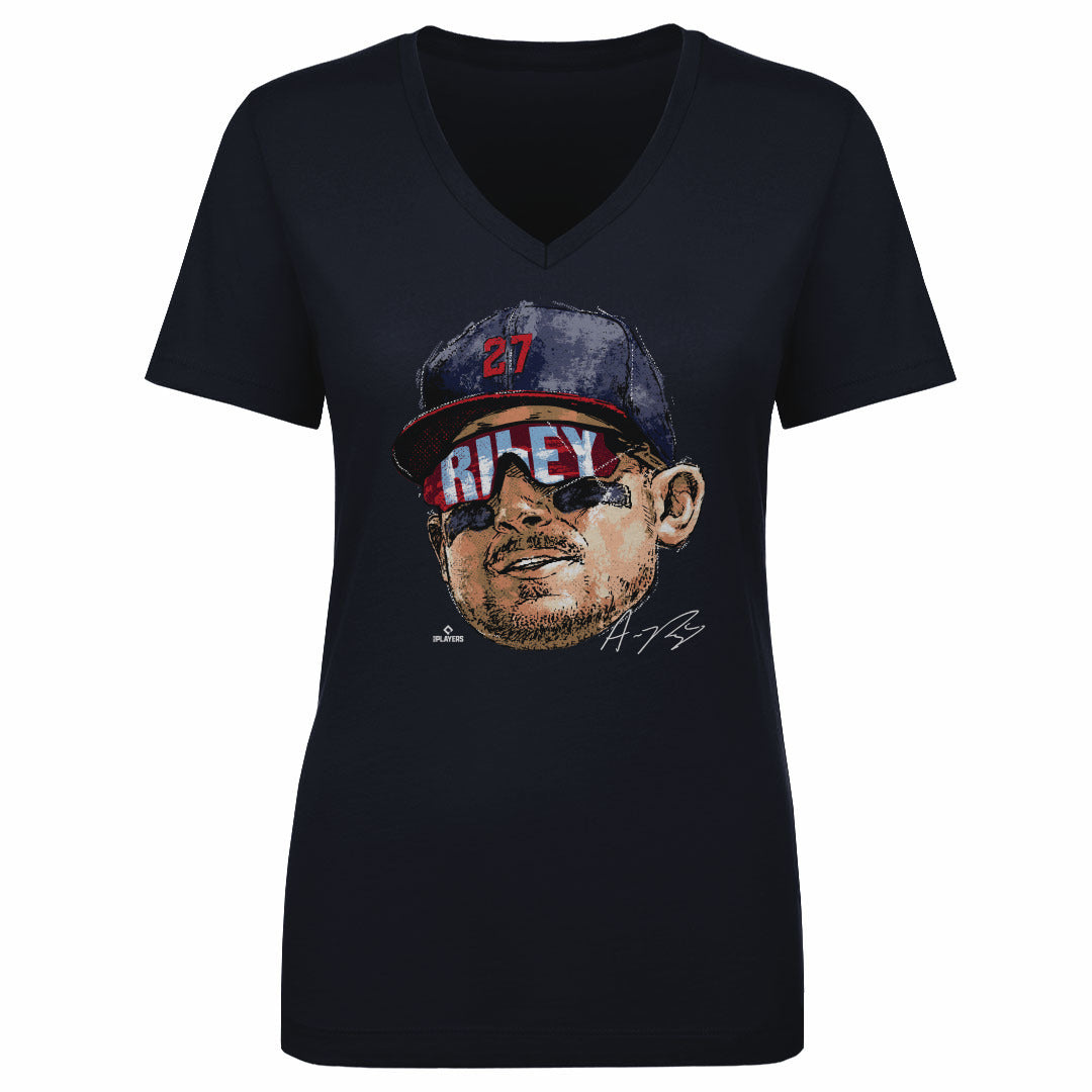 Austin Riley Women&#39;s V-Neck T-Shirt | 500 LEVEL