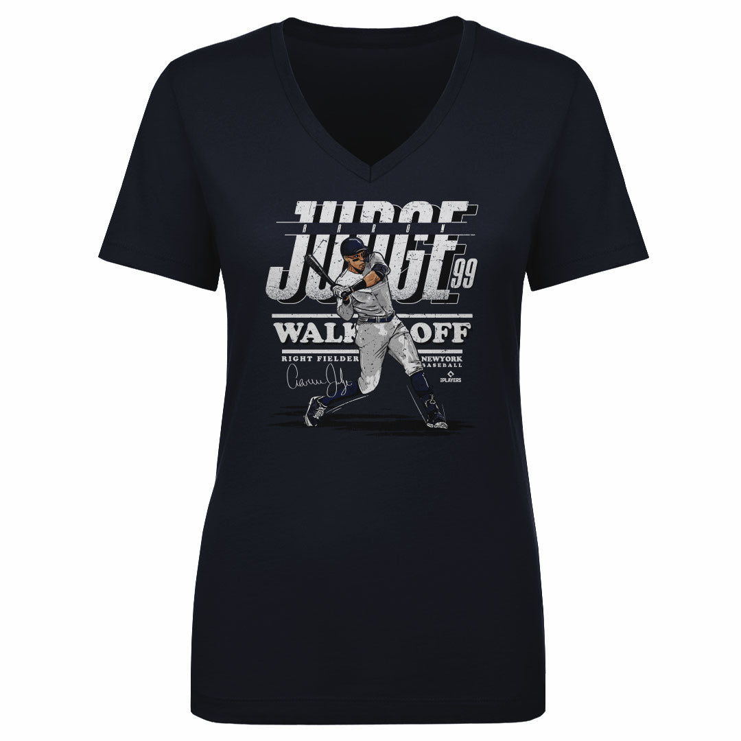 Aaron Judge Women&#39;s V-Neck T-Shirt | 500 LEVEL