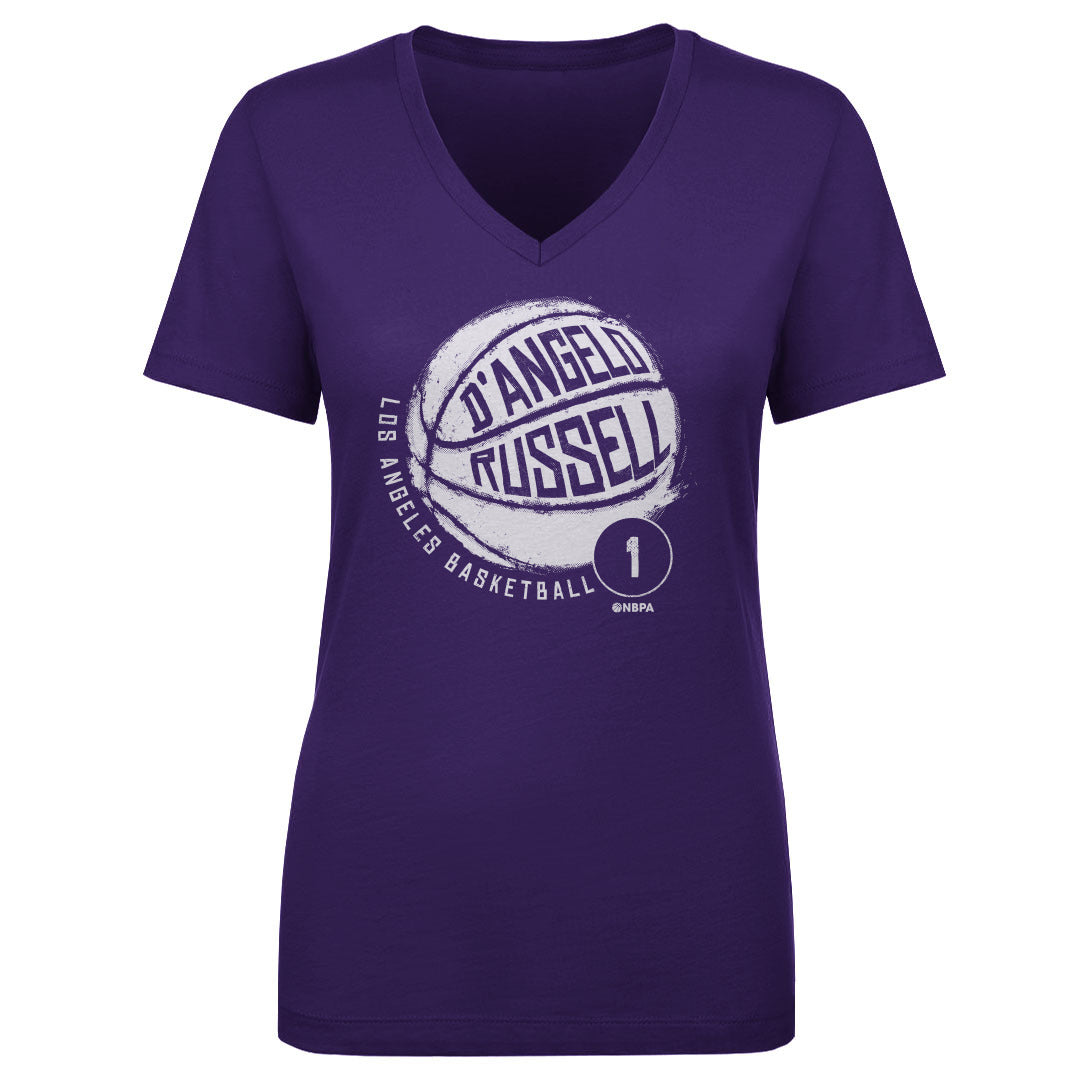 D&#39;Angelo Russell Women&#39;s V-Neck T-Shirt | 500 LEVEL