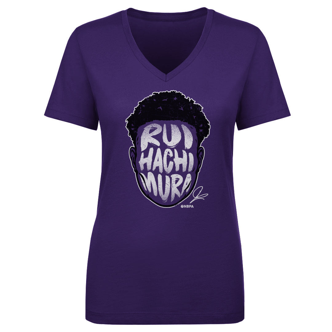 Rui Hachimura Women&#39;s V-Neck T-Shirt | 500 LEVEL