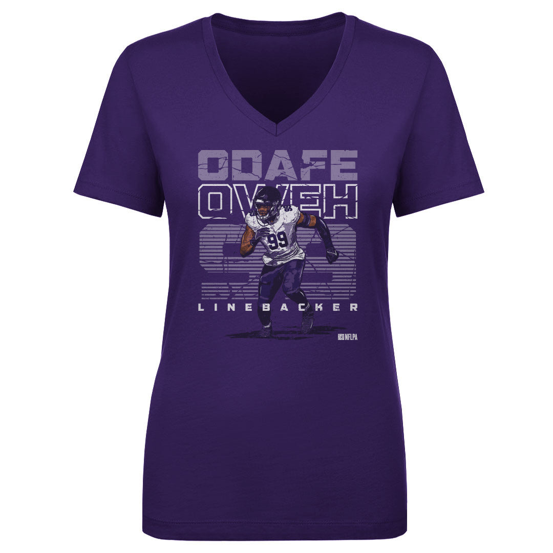 Odafe Oweh Women&#39;s V-Neck T-Shirt | 500 LEVEL