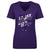 Lamar Jackson Women's V-Neck T-Shirt | 500 LEVEL