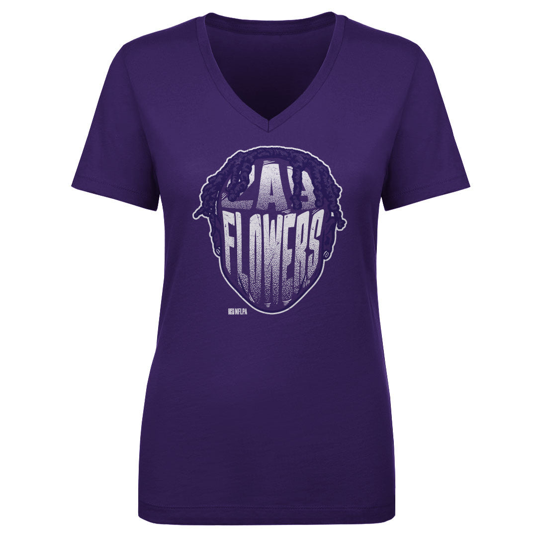 Zay Flowers Women&#39;s V-Neck T-Shirt | 500 LEVEL