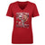 Christian McCaffrey Women's V-Neck T-Shirt | 500 LEVEL