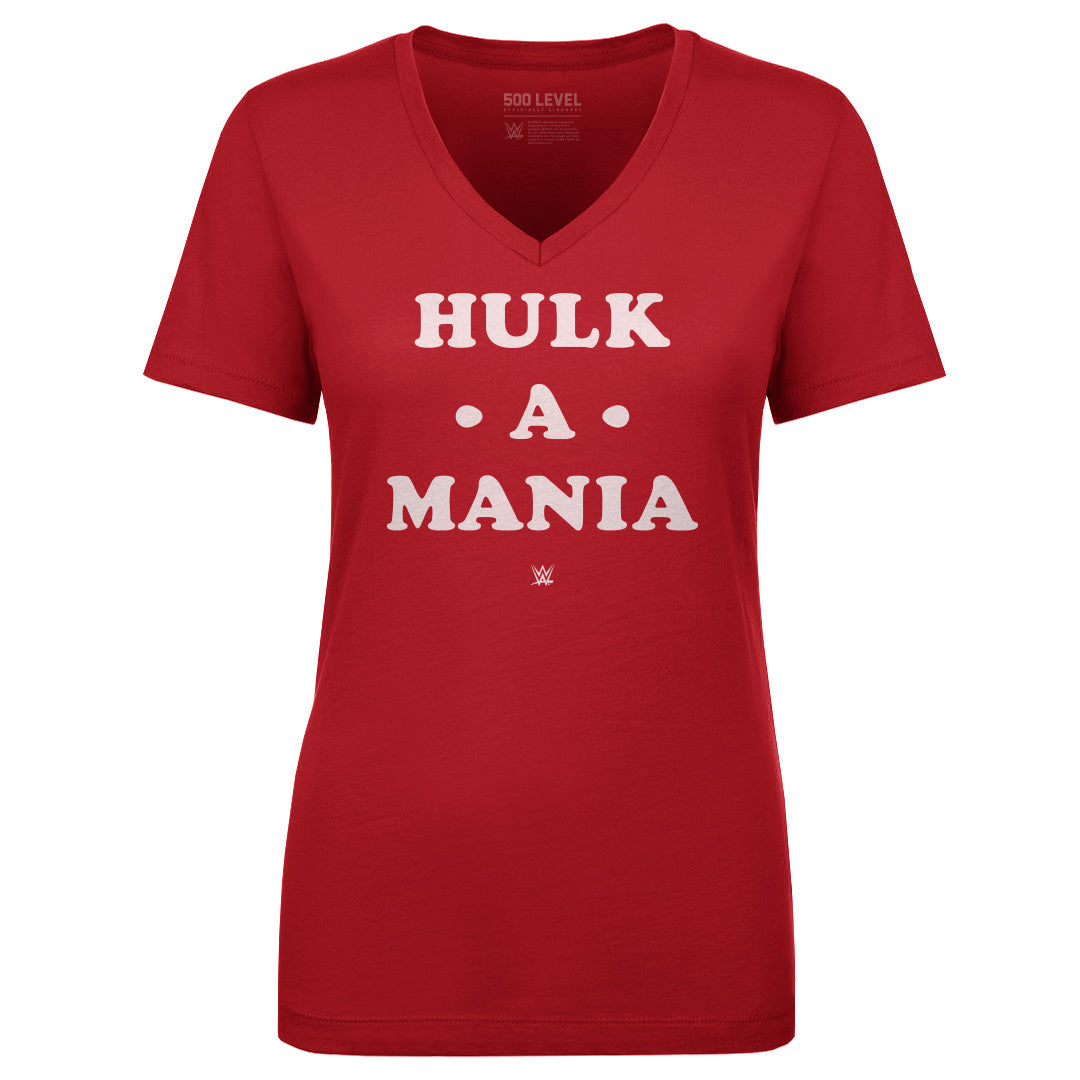 Hulk Hogan Women&#39;s V-Neck T-Shirt | 500 LEVEL