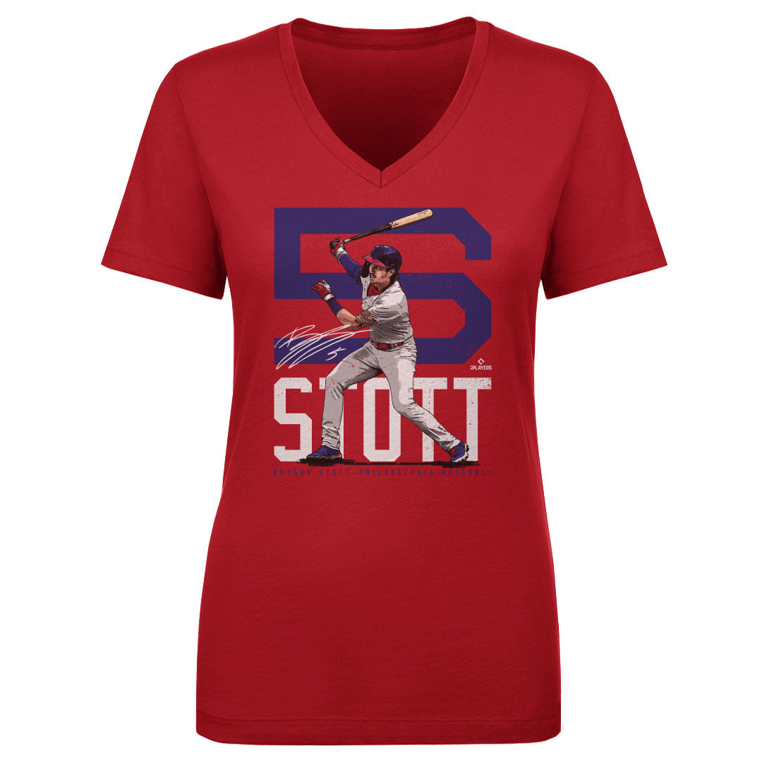 Bryson Stott Women&#39;s V-Neck T-Shirt | 500 LEVEL