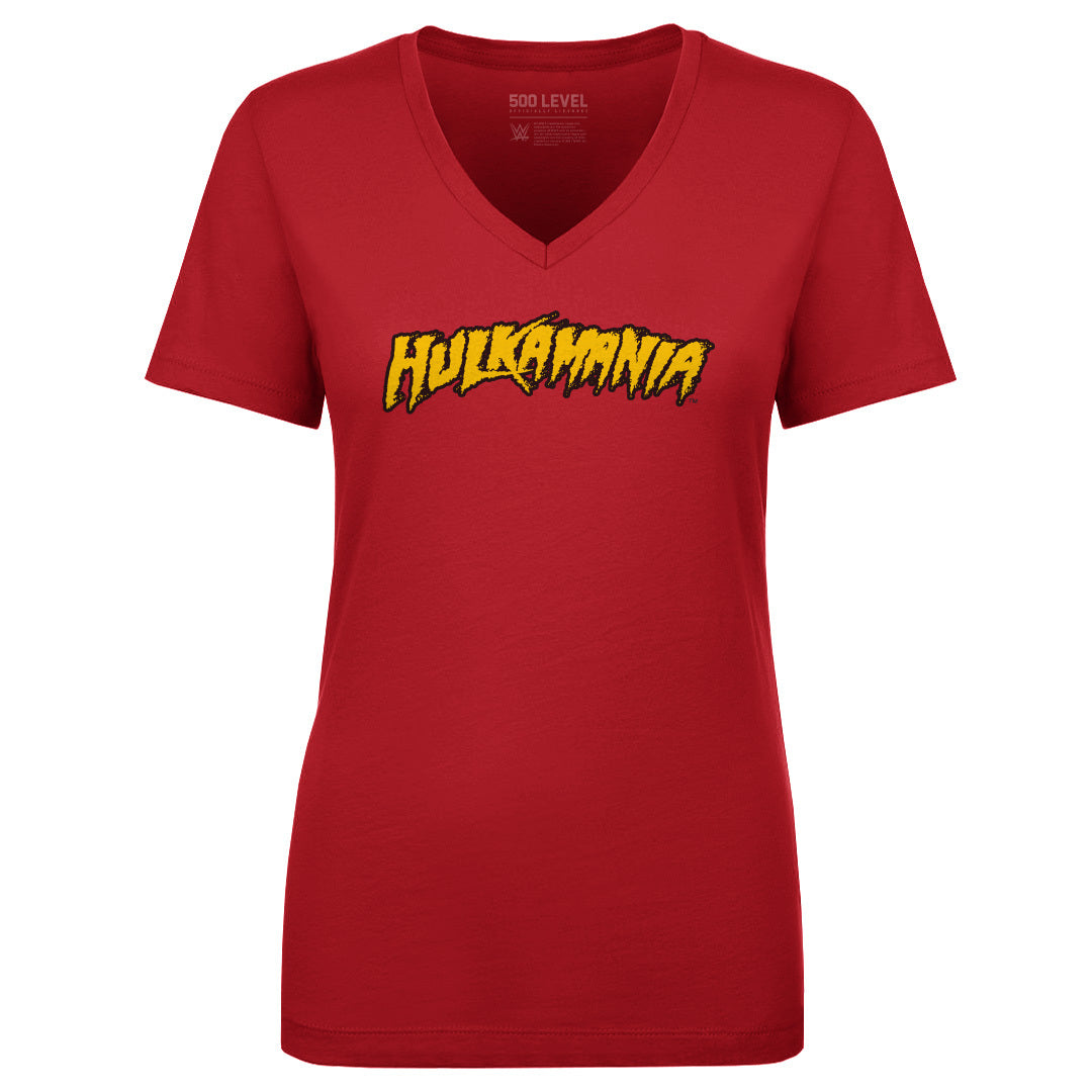 Hulk Hogan Women&#39;s V-Neck T-Shirt | 500 LEVEL