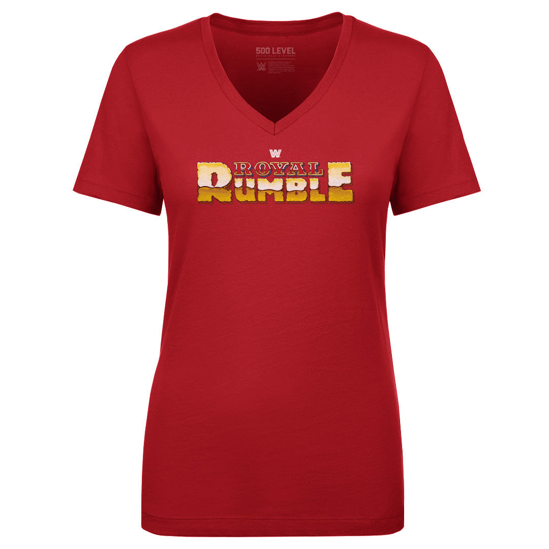 Royal Rumble Women&#39;s V-Neck T-Shirt | 500 LEVEL