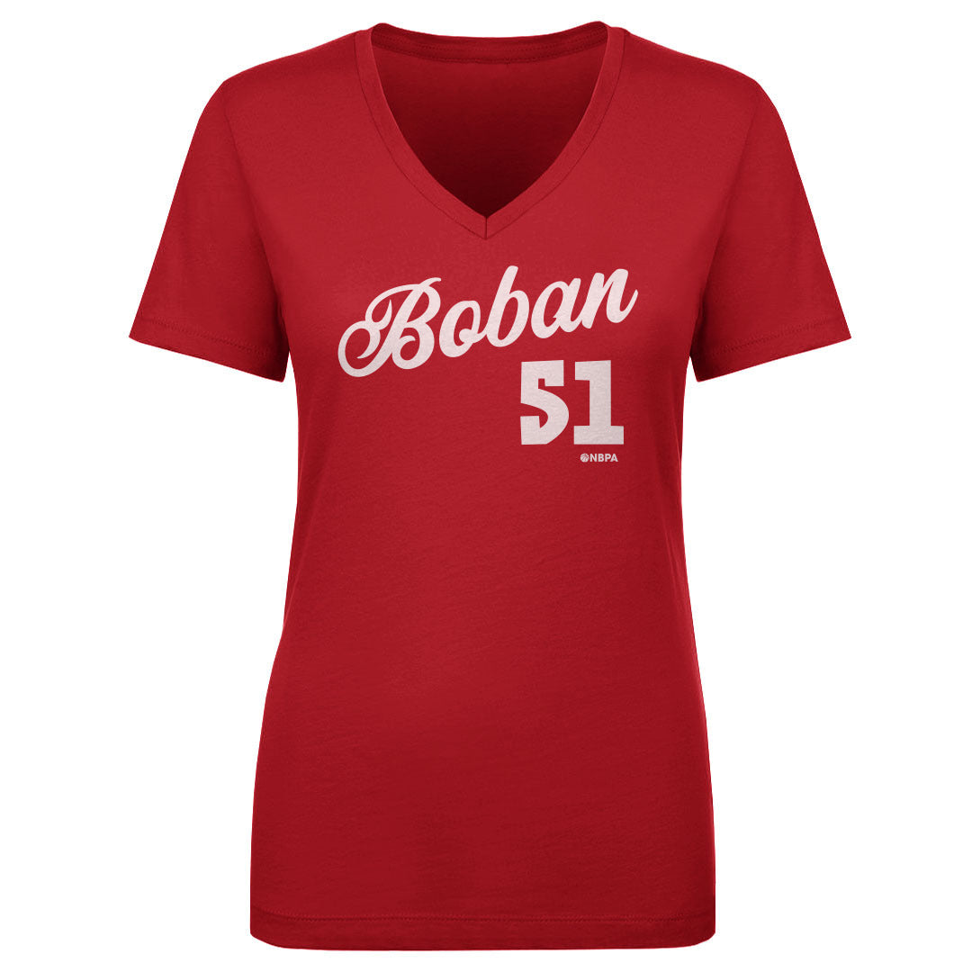 Boban Marjanovic Women&#39;s V-Neck T-Shirt | 500 LEVEL