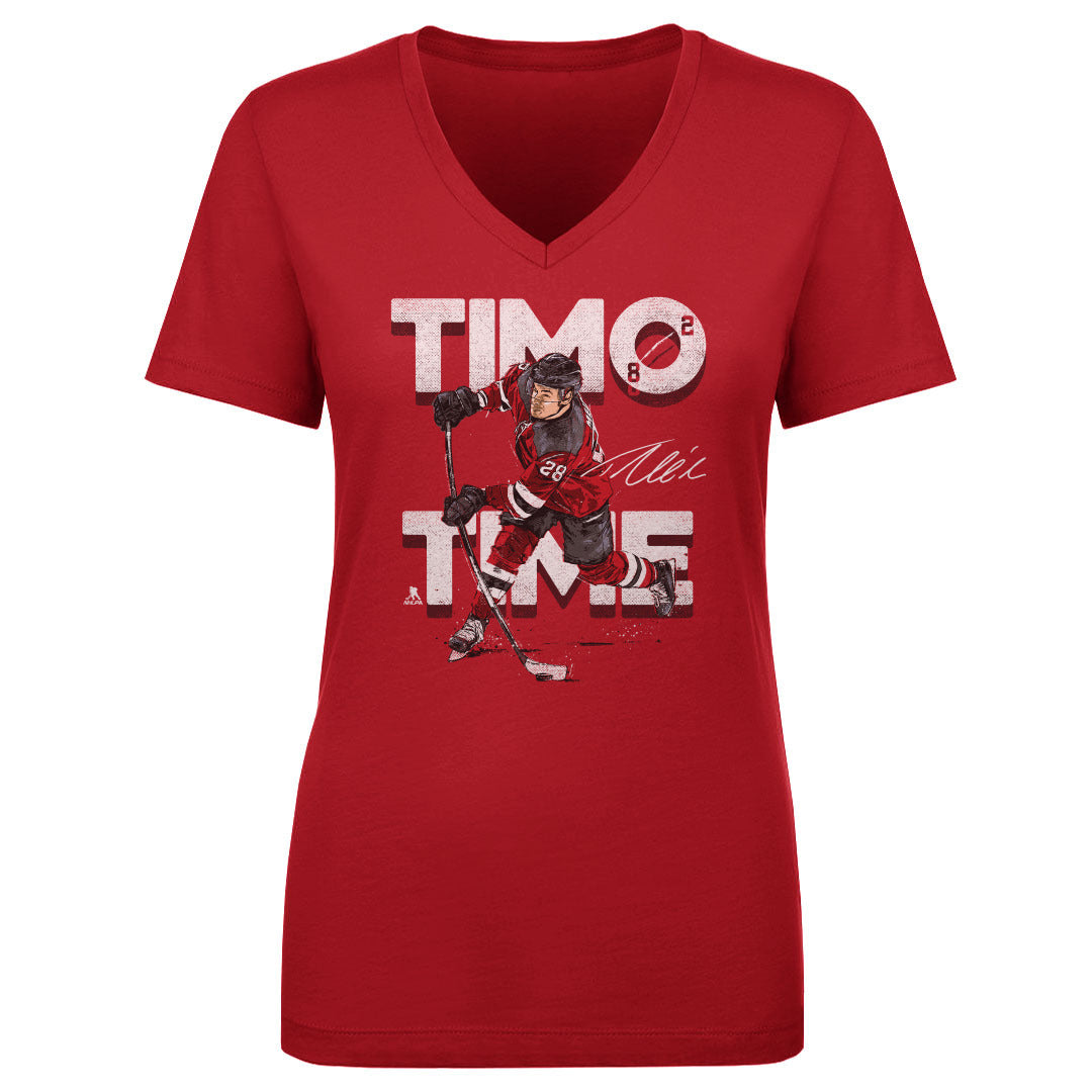 Timo Meier Women&#39;s V-Neck T-Shirt | 500 LEVEL