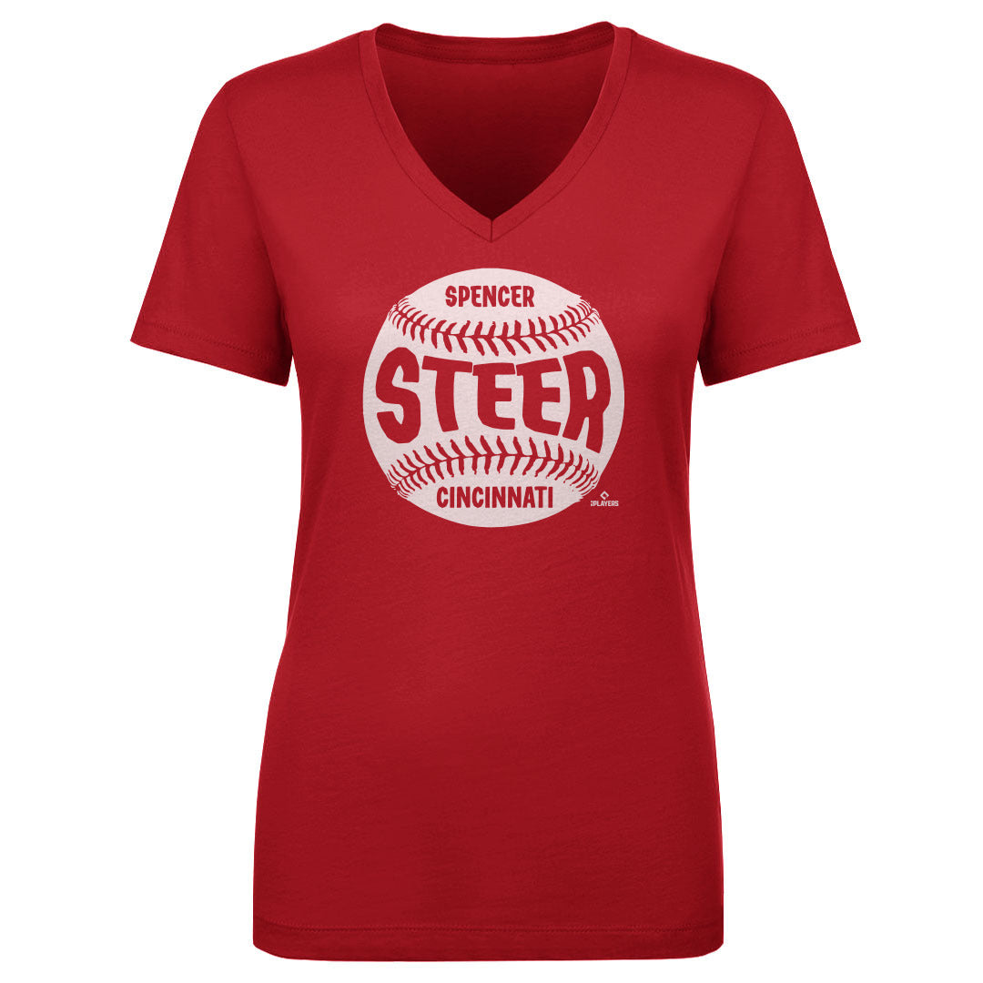 Spencer Steer Women&#39;s V-Neck T-Shirt | 500 LEVEL