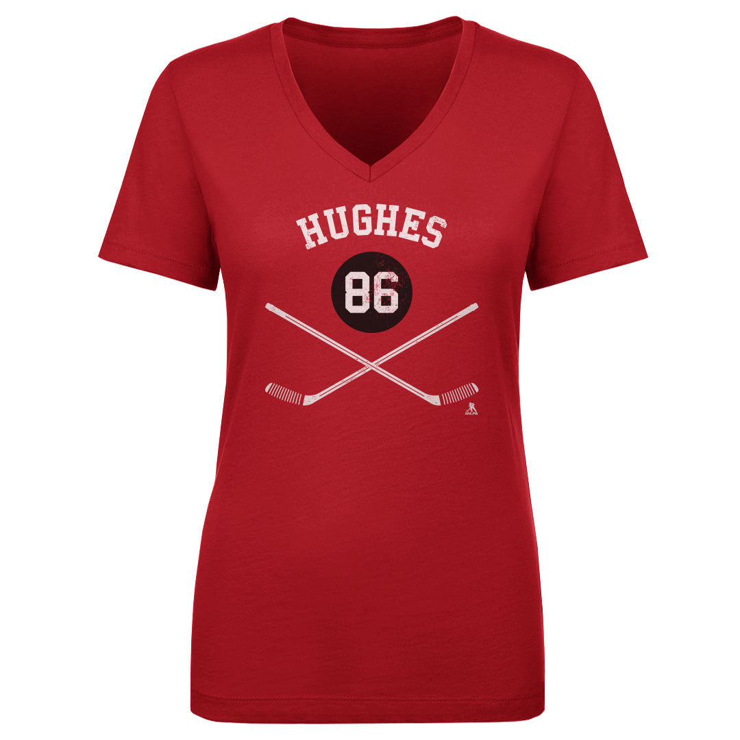 Jack Hughes Women&#39;s V-Neck T-Shirt | 500 LEVEL