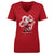 Martin Necas Women's V-Neck T-Shirt | 500 LEVEL