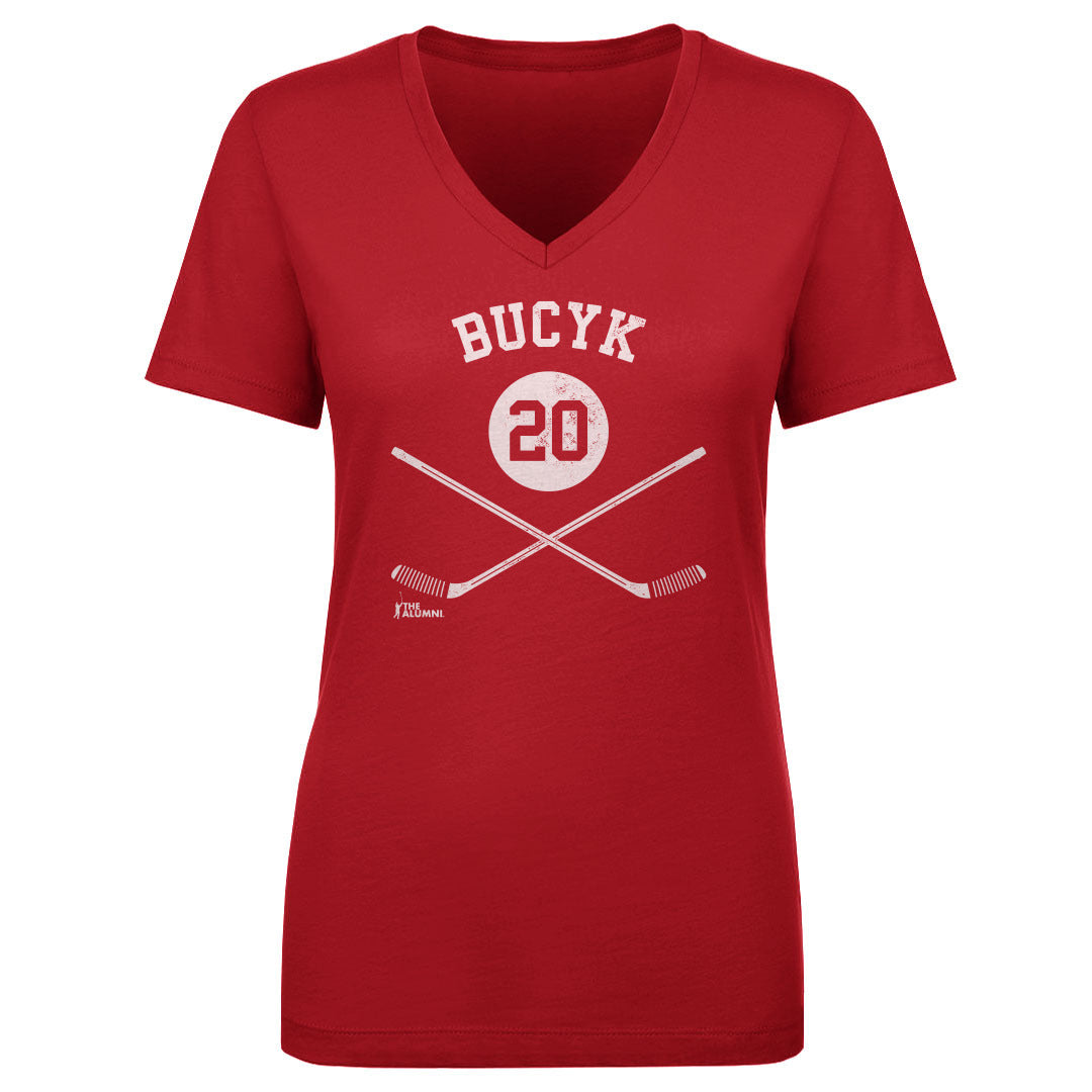 John Bucyk Women&#39;s V-Neck T-Shirt | 500 LEVEL