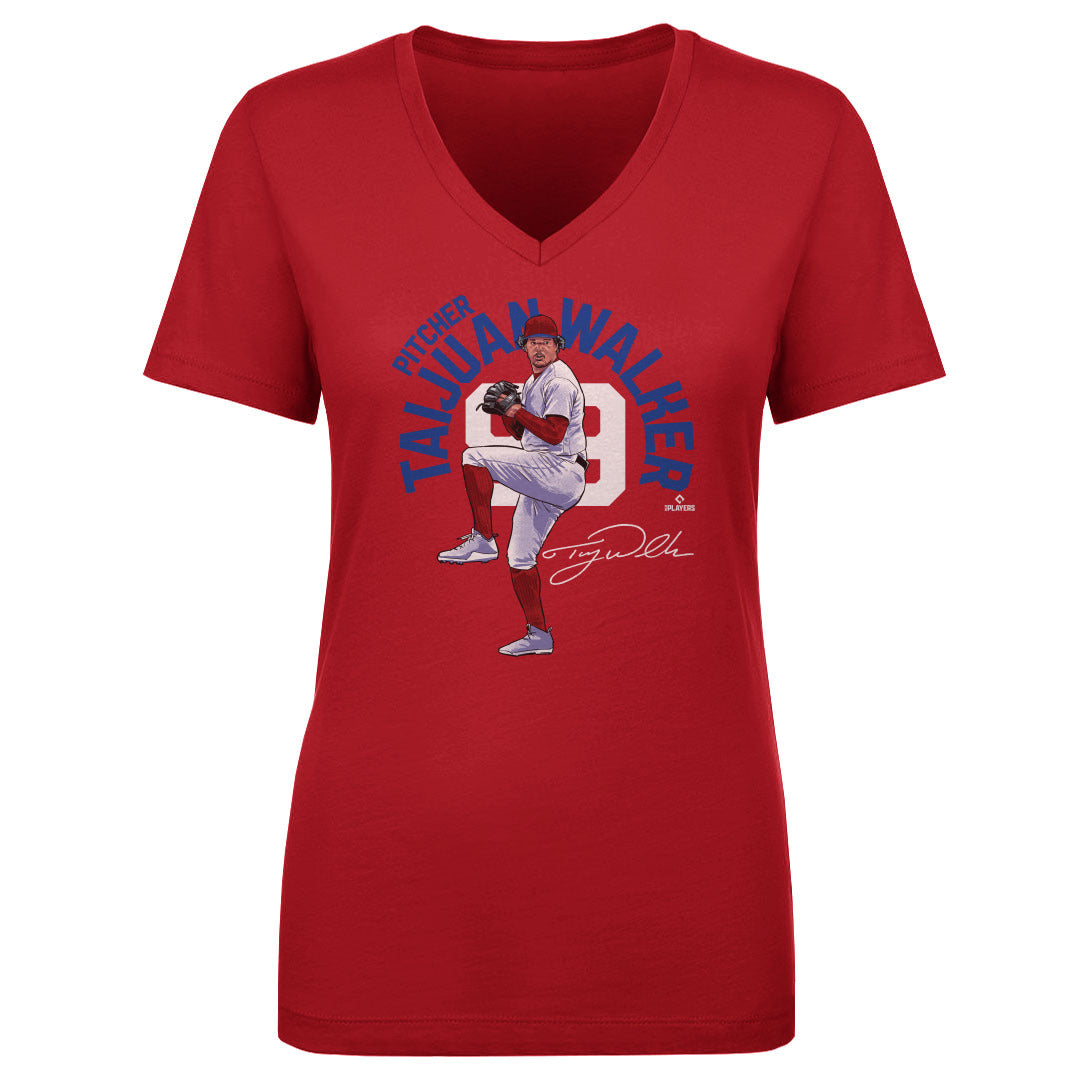 Taijuan Walker Women&#39;s V-Neck T-Shirt | 500 LEVEL