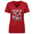 Nick Bosa Women's V-Neck T-Shirt | 500 LEVEL