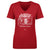 Gordie Howe Women's V-Neck T-Shirt | 500 LEVEL