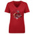 Travis Kelce Women's V-Neck T-Shirt | 500 LEVEL