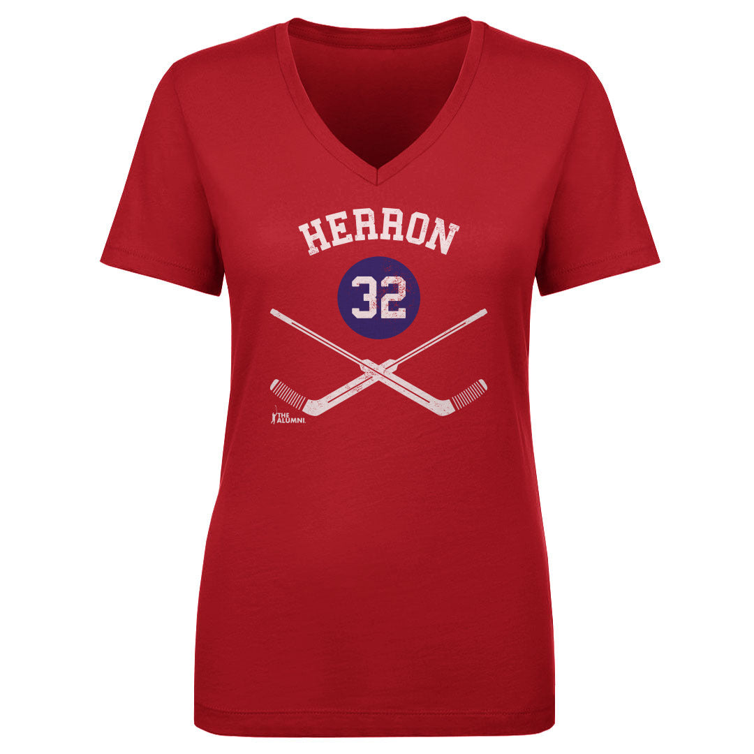 Denis Herron Women&#39;s V-Neck T-Shirt | 500 LEVEL