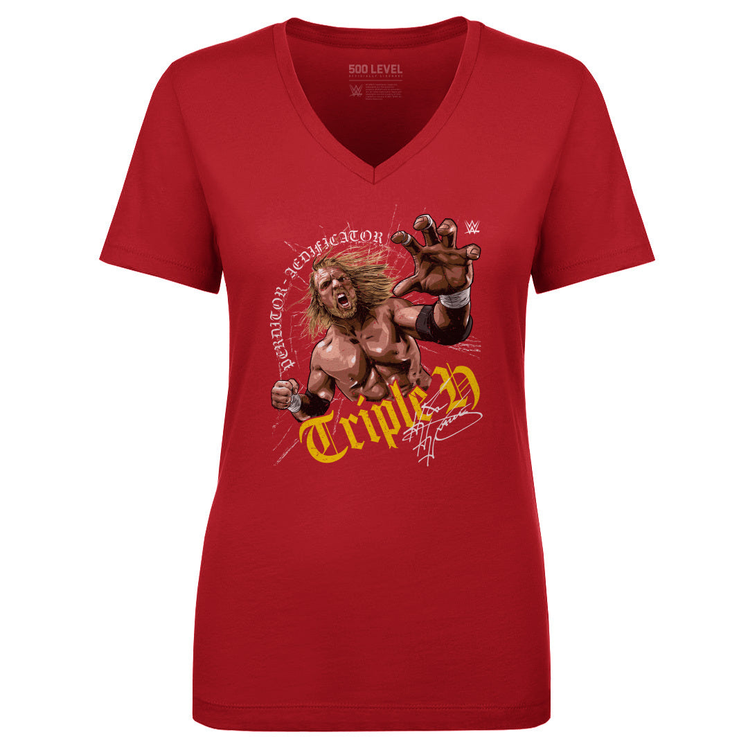 Triple H Women&#39;s V-Neck T-Shirt | 500 LEVEL