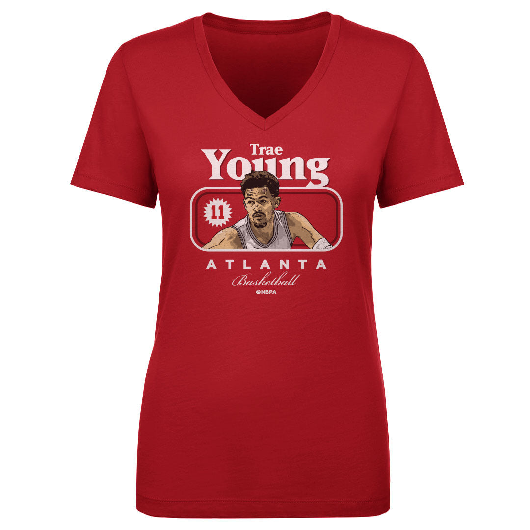 Trae Young Women&#39;s V-Neck T-Shirt | 500 LEVEL