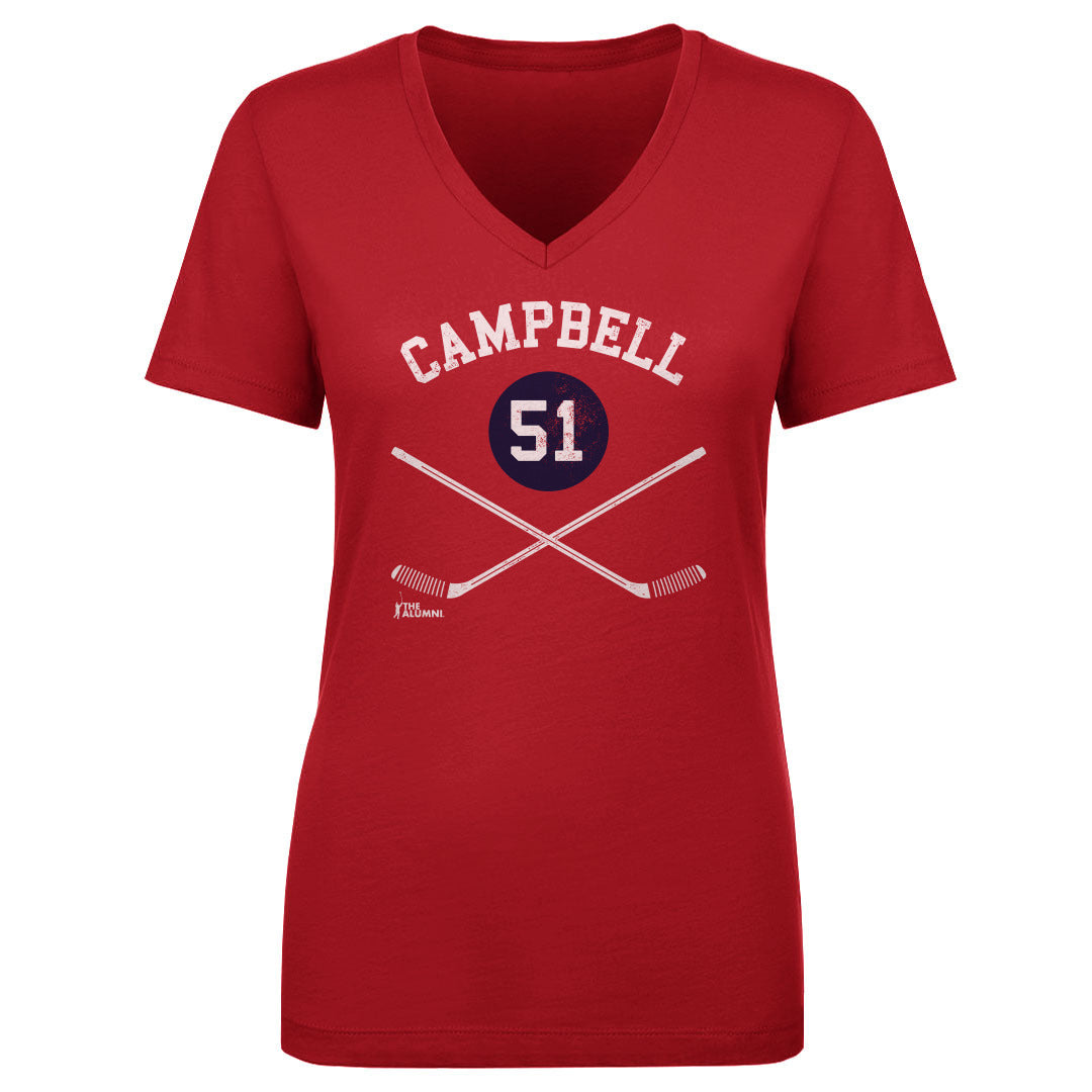 Brian Campbell Women&#39;s V-Neck T-Shirt | 500 LEVEL