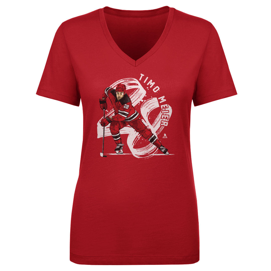 Timo Meier Women&#39;s V-Neck T-Shirt | 500 LEVEL