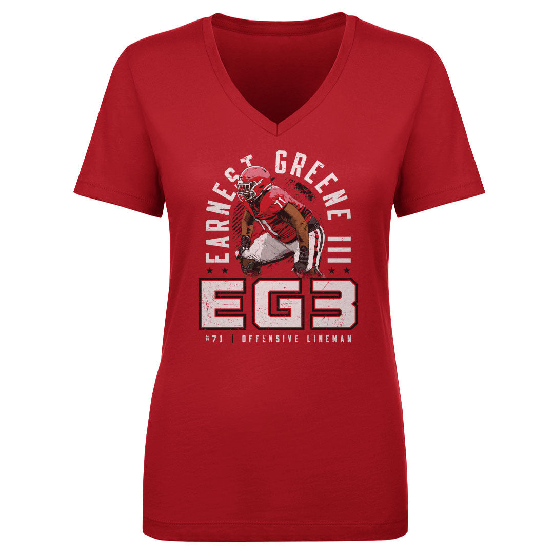 Earnest Greene III Women&#39;s V-Neck T-Shirt | 500 LEVEL