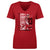 Christian McCaffrey Women's V-Neck T-Shirt | 500 LEVEL