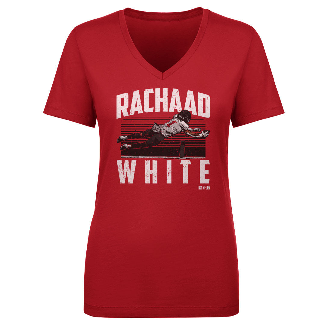 Rachaad White Women&#39;s V-Neck T-Shirt | 500 LEVEL