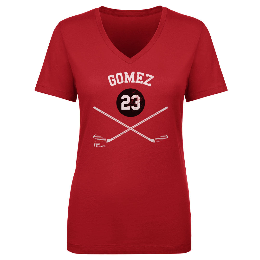 Scott Gomez Women&#39;s V-Neck T-Shirt | 500 LEVEL