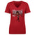 Bijan Robinson Women's V-Neck T-Shirt | 500 LEVEL