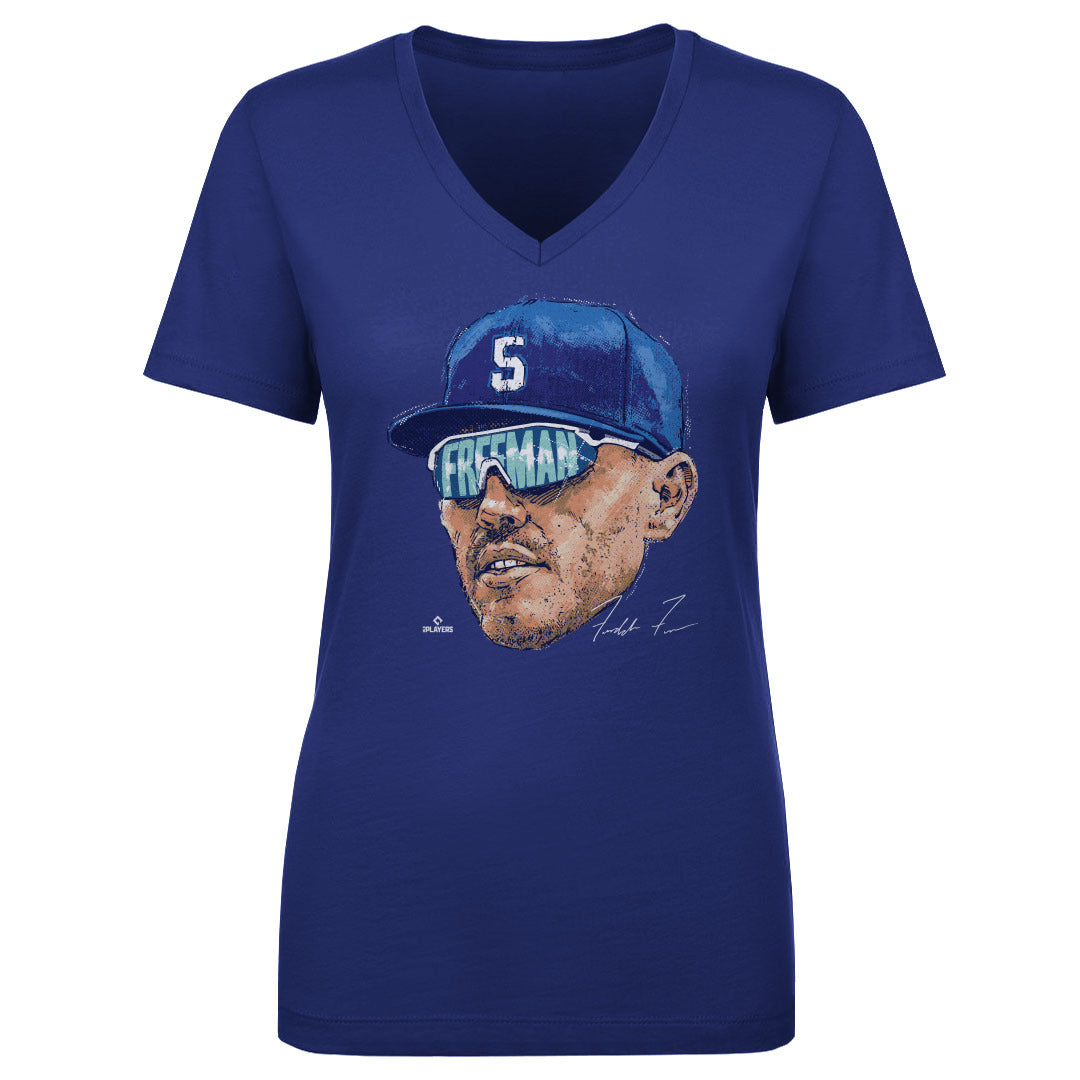 Freddie Freeman Women&#39;s V-Neck T-Shirt | 500 LEVEL