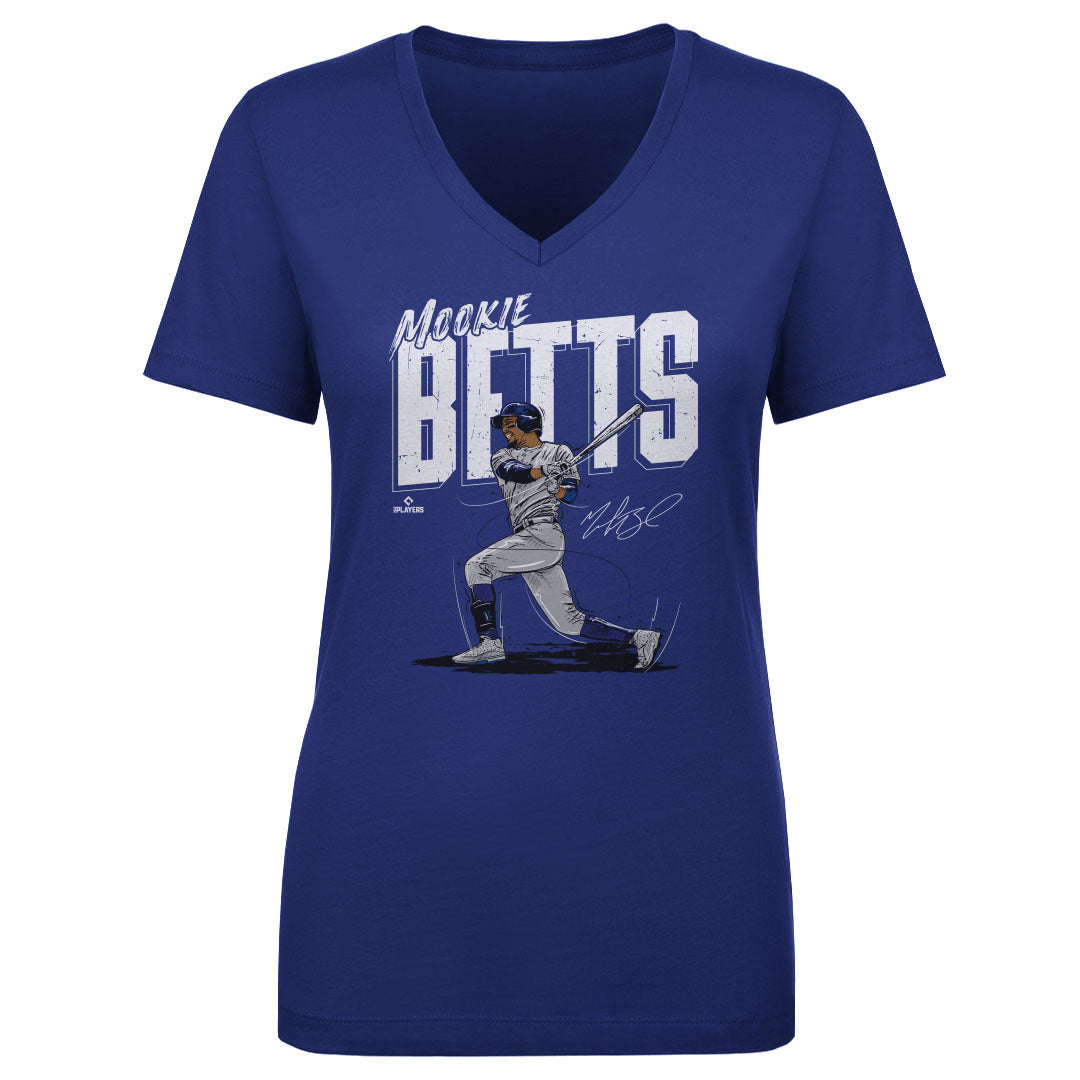 Mookie Betts Women&#39;s V-Neck T-Shirt | 500 LEVEL