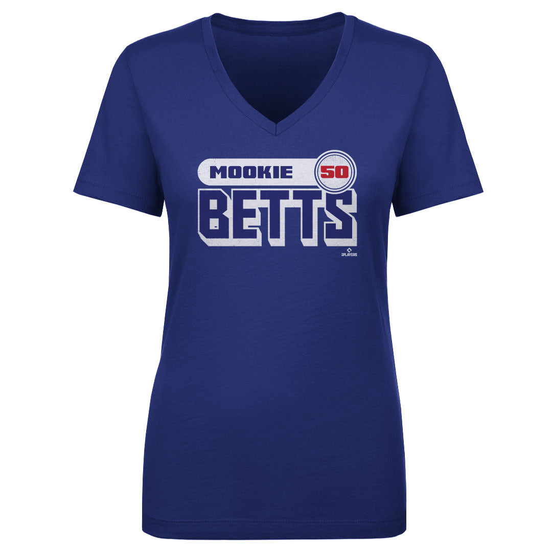 Mookie Betts Women&#39;s V-Neck T-Shirt | 500 LEVEL