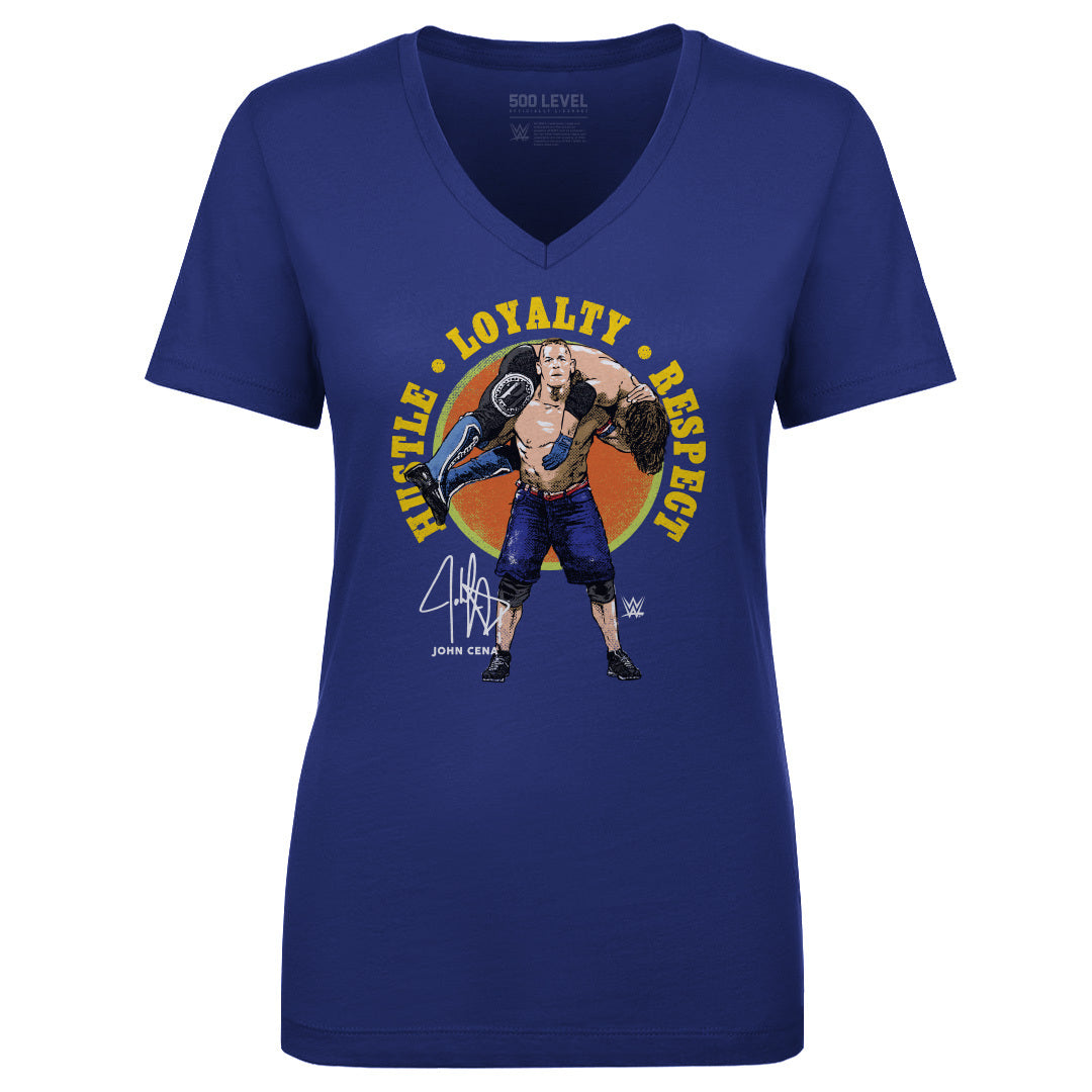 John Cena Women&#39;s V-Neck T-Shirt | 500 LEVEL