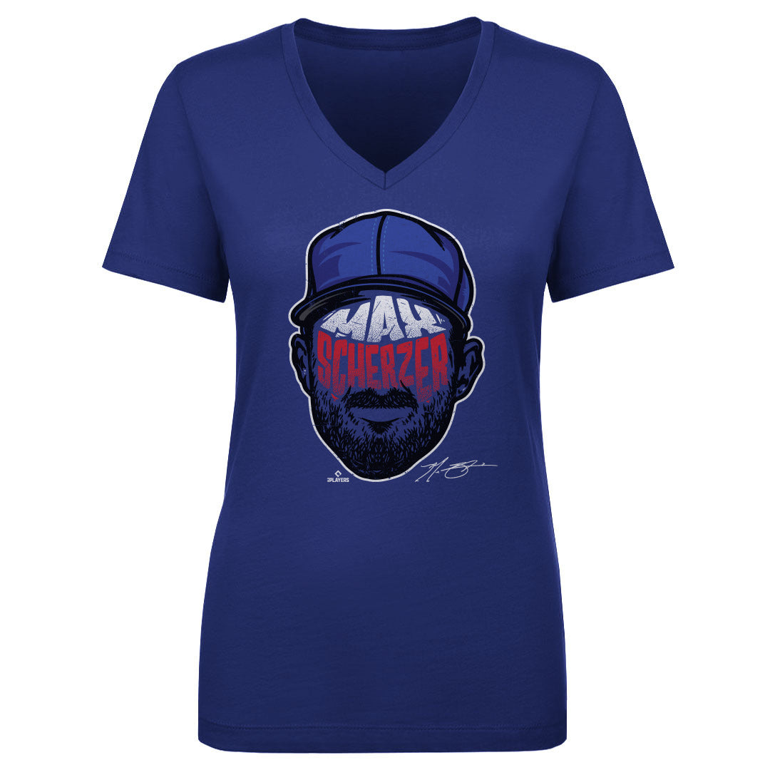  Max Scherzer Shirt for Women (Women's V-Neck, Small