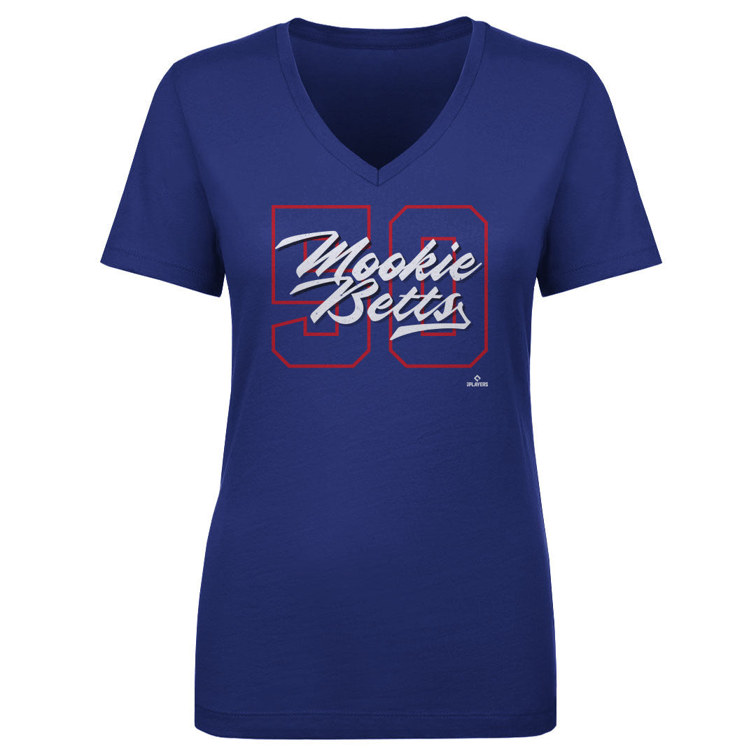 Mookie Betts Women&#39;s V-Neck T-Shirt | 500 LEVEL