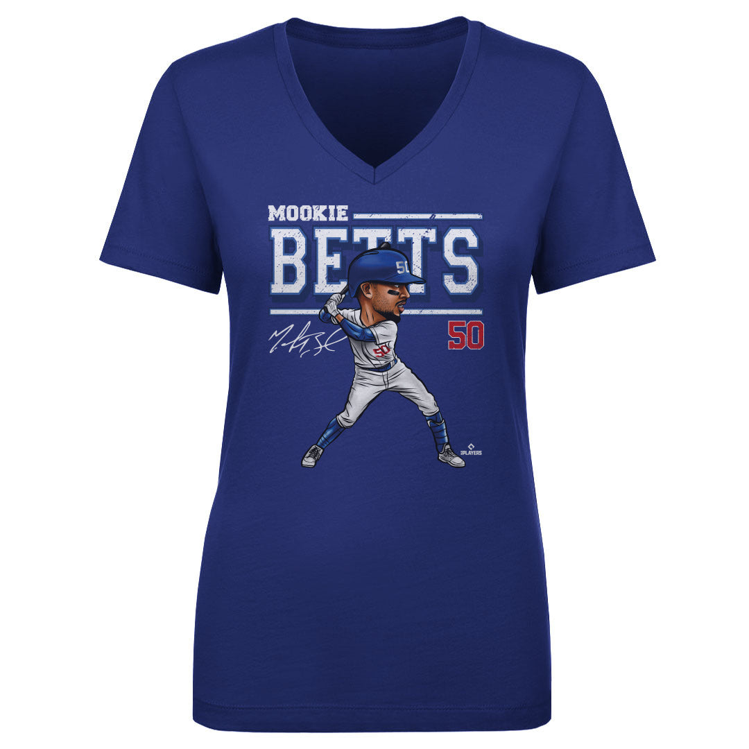 Mookie Betts Women&#39;s V-Neck T-Shirt | 500 LEVEL