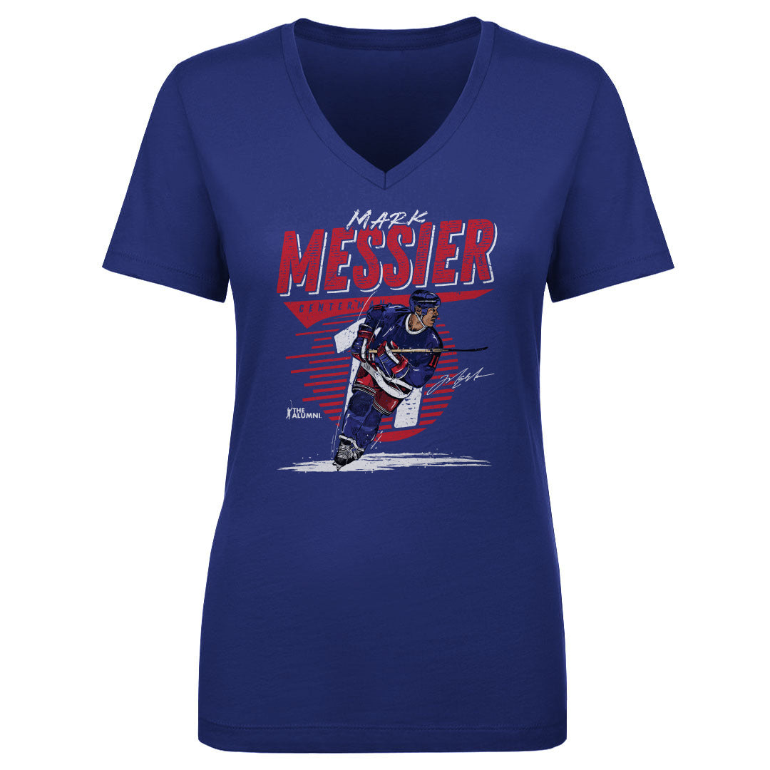 Mark Messier Women&#39;s V-Neck T-Shirt | 500 LEVEL