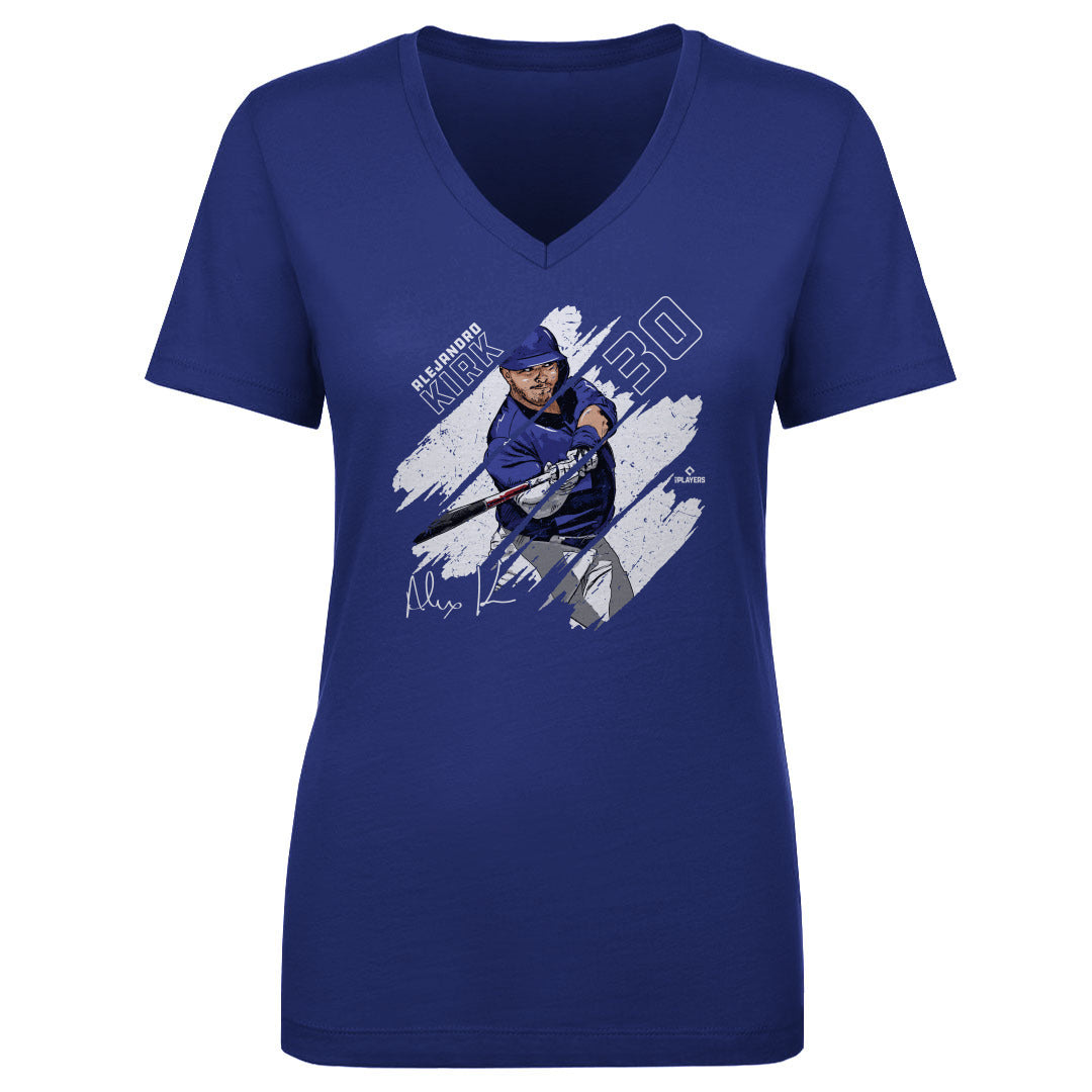 Alejandro Kirk Women&#39;s V-Neck T-Shirt | 500 LEVEL