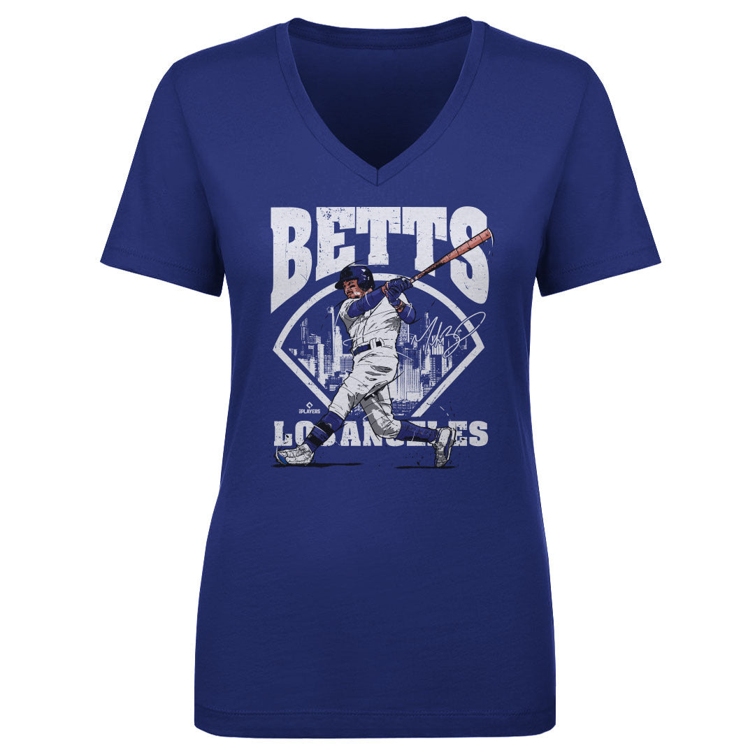 Mookie Betts Women&#39;s V-Neck T-Shirt | 500 LEVEL