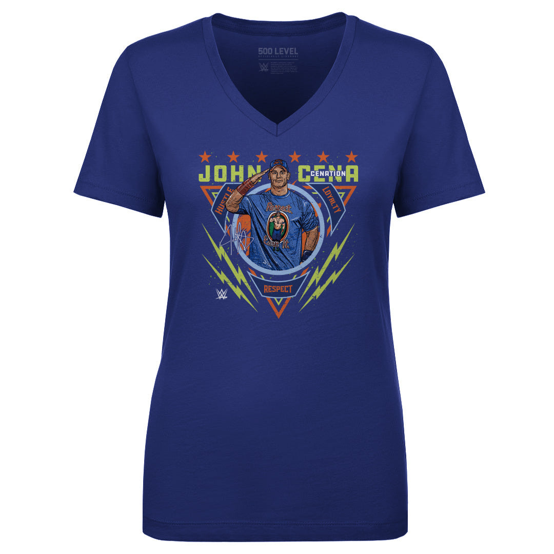 John Cena Women&#39;s V-Neck T-Shirt | 500 LEVEL